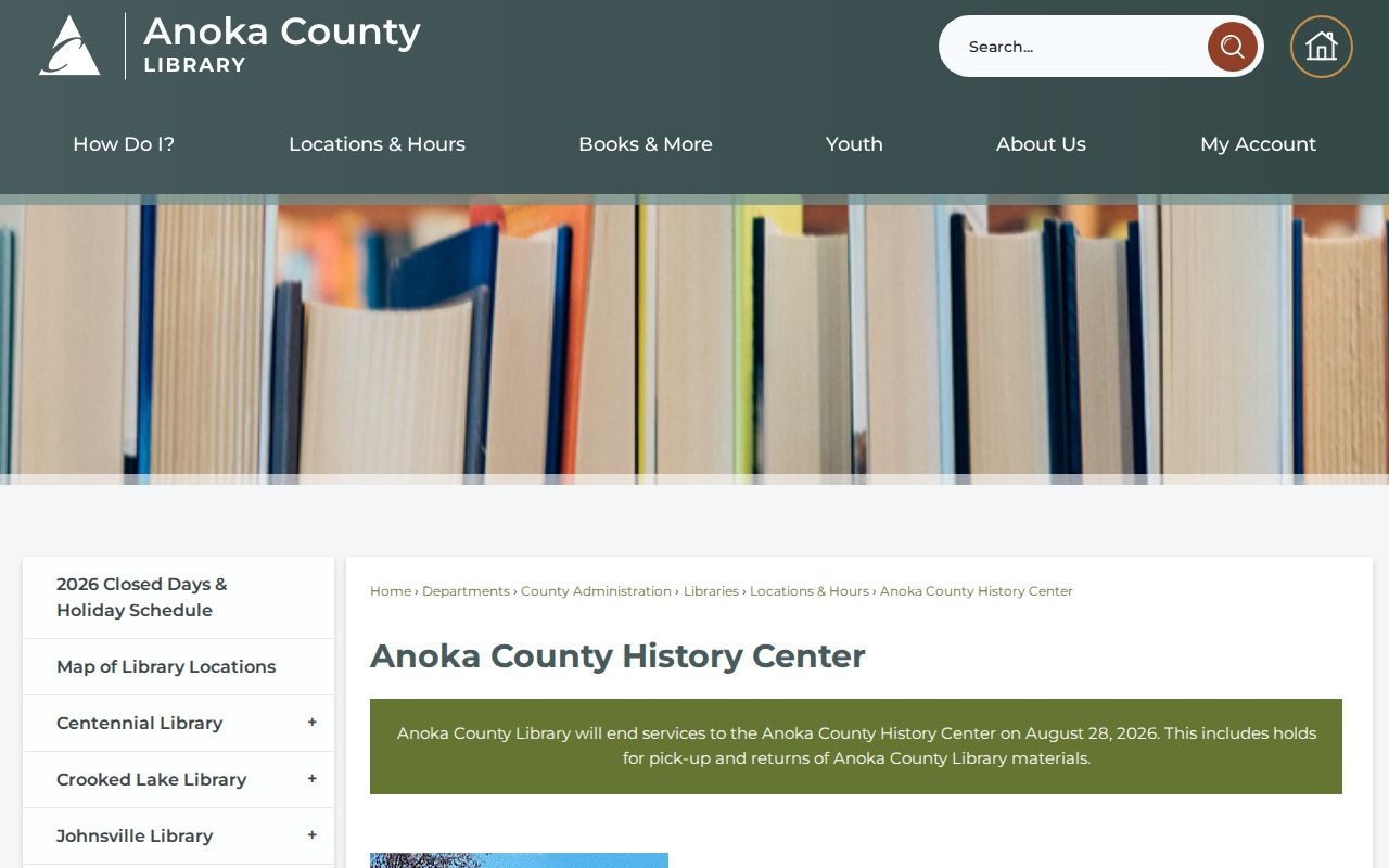Fridley city directory research access at the Anoka County History Center